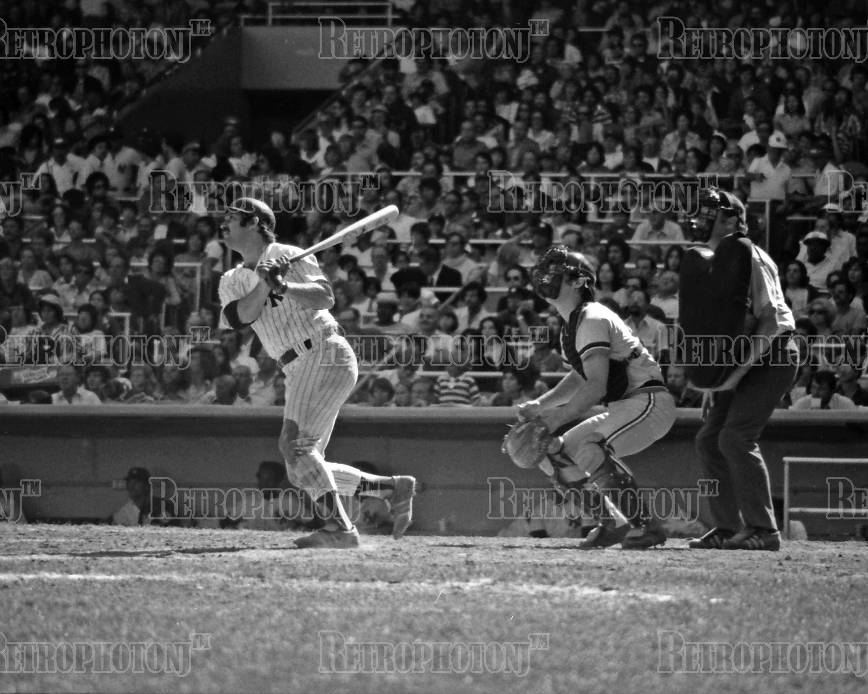 Matted 8x10 Photo- Yogi Berra Catching